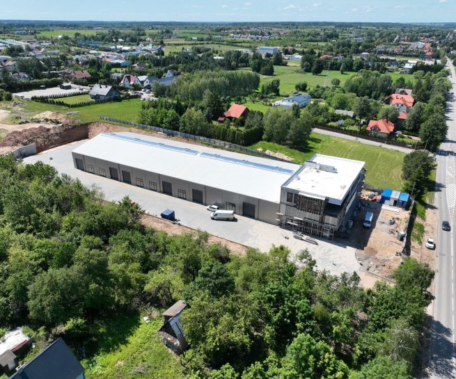 Widok z góry od boku